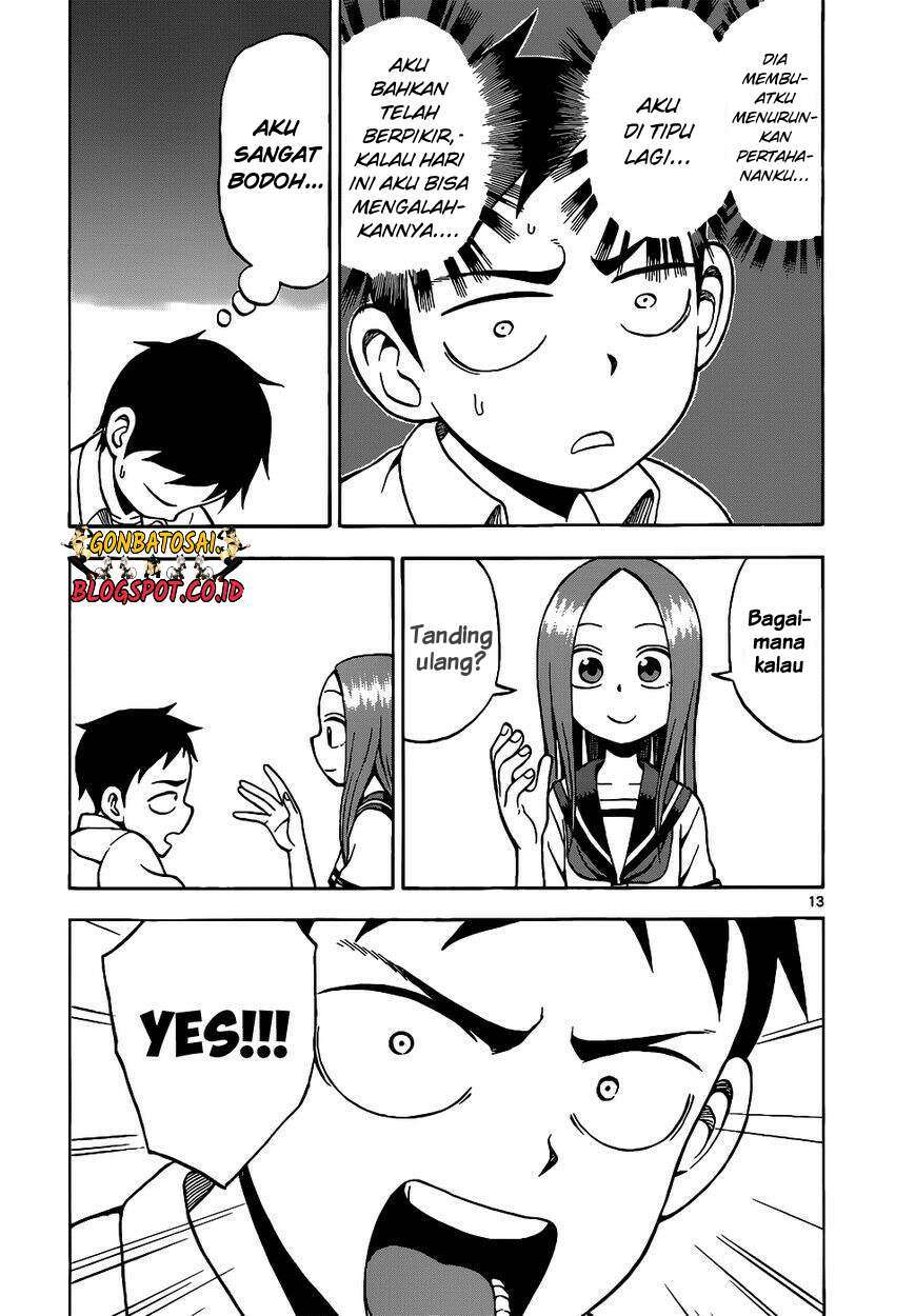 Karakai Jouzu no Takagi-san Chapter 16 Gambar 15