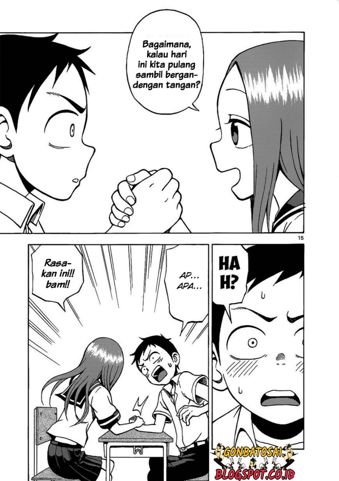 Karakai Jouzu no Takagi-san Chapter 16 Gambar 17