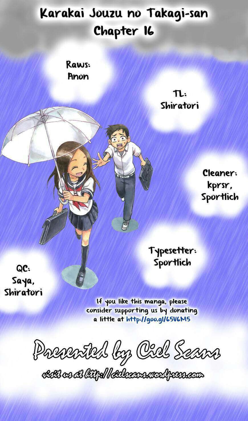 Karakai Jouzu no Takagi-san Chapter 16 Gambar 21