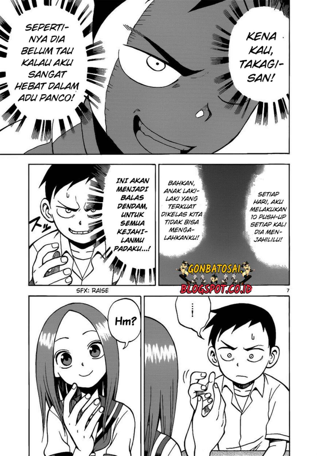 Karakai Jouzu no Takagi-san Chapter 16 Gambar 9