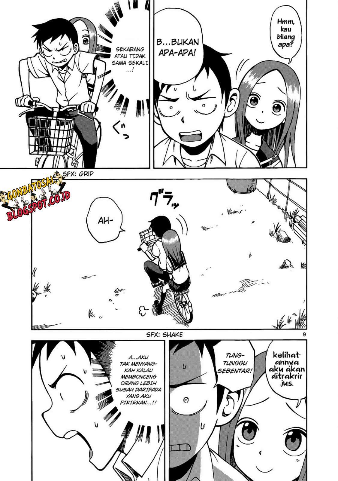 Karakai Jouzu no Takagi-san Chapter 15 Gambar 11