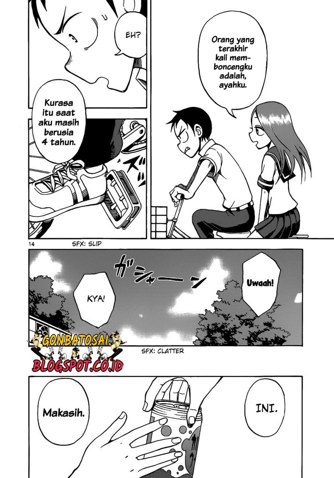 Karakai Jouzu no Takagi-san Chapter 15 Gambar 16