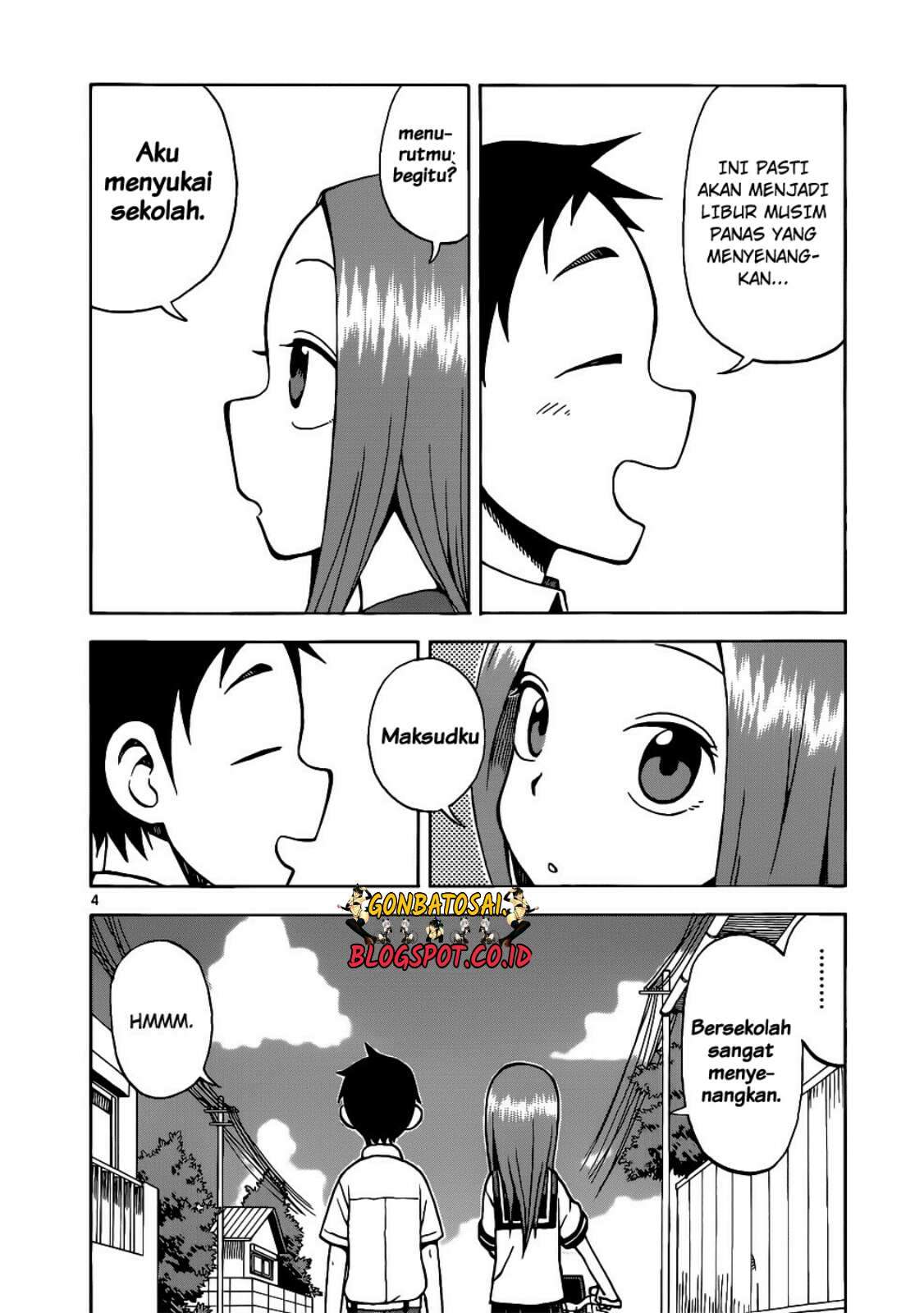 Karakai Jouzu no Takagi-san Chapter 15 Gambar 5