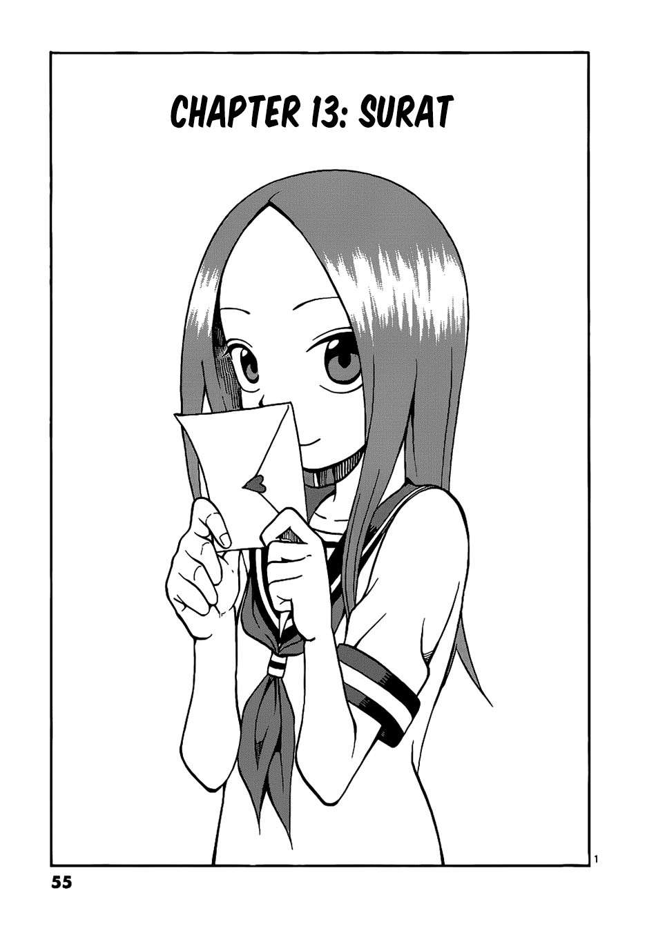 Baca Karakai Jouzu no Takagi-san Chapter 13 Gambar 2