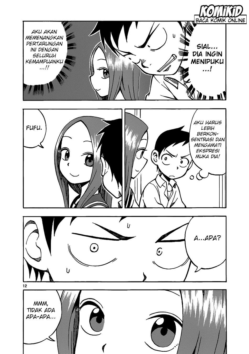 Karakai Jouzu no Takagi-san Chapter 12 Gambar 13