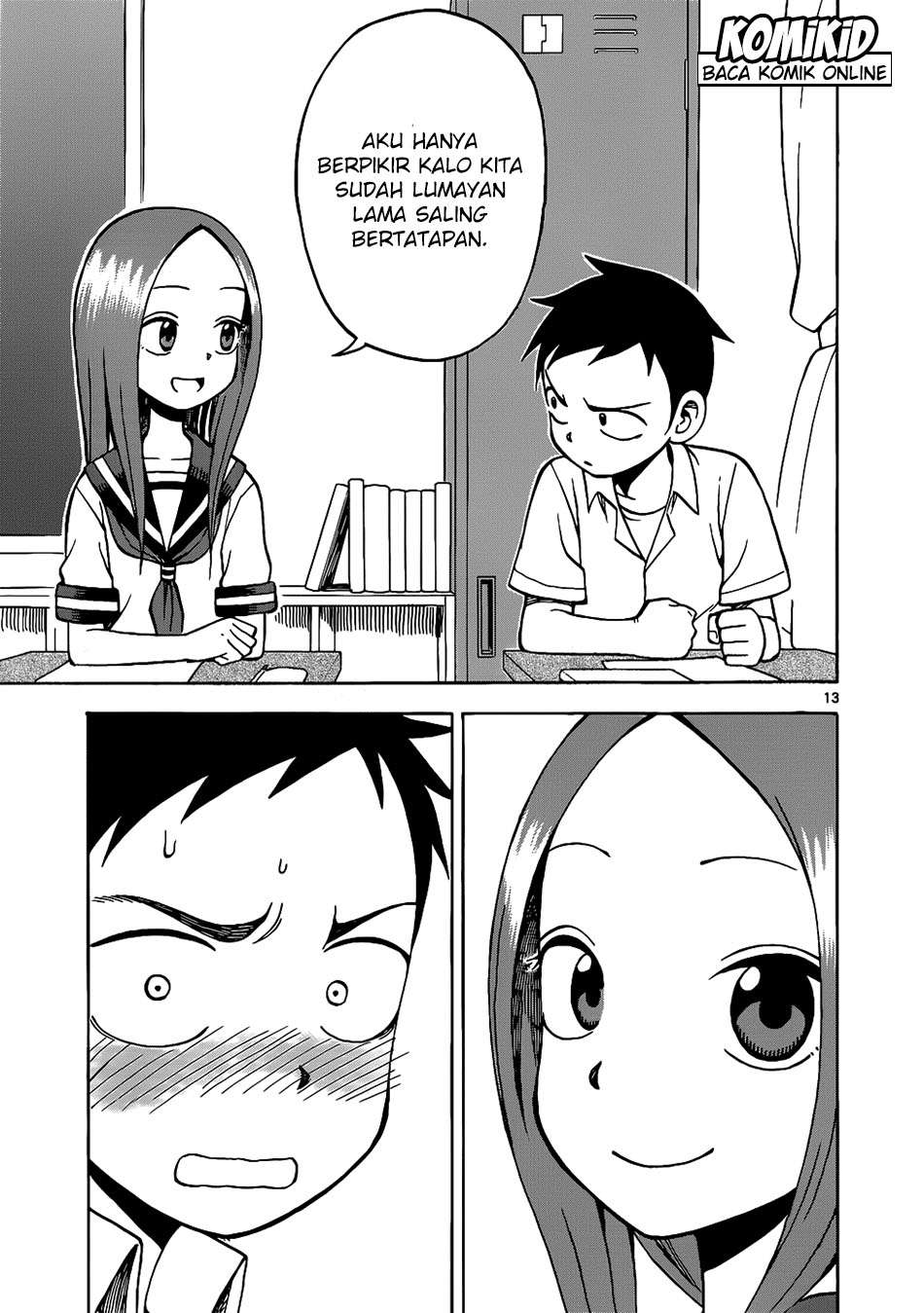 Karakai Jouzu no Takagi-san Chapter 12 Gambar 14