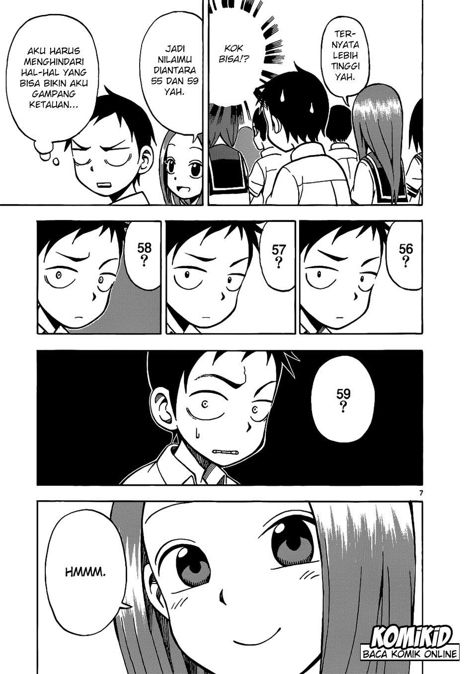 Karakai Jouzu no Takagi-san Chapter 12 Gambar 8