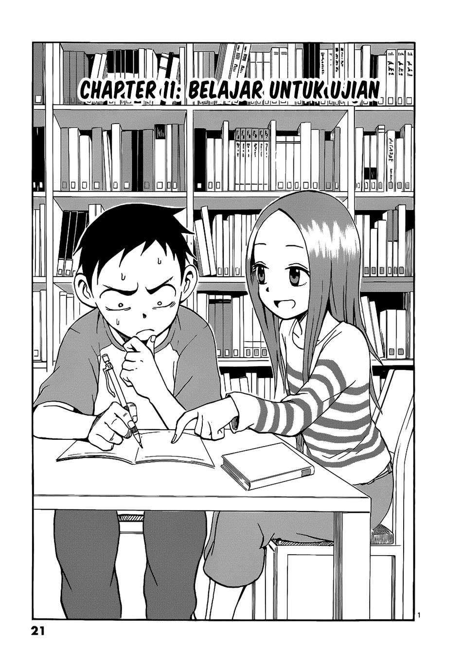 Baca Karakai Jouzu no Takagi-san Chapter 11 Gambar 2
