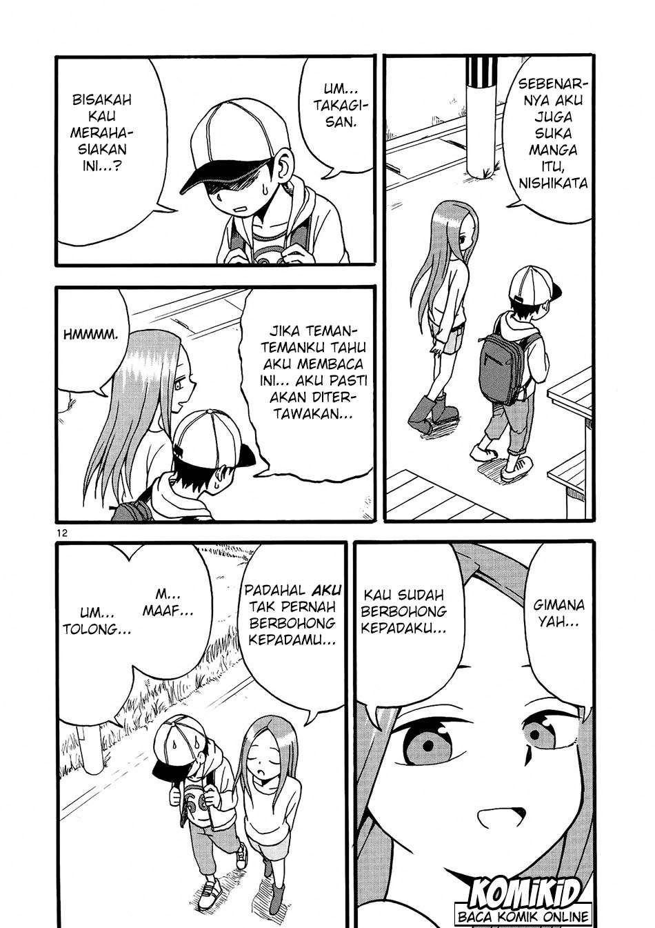 Karakai Jouzu no Takagi-san Chapter 9 Gambar 13