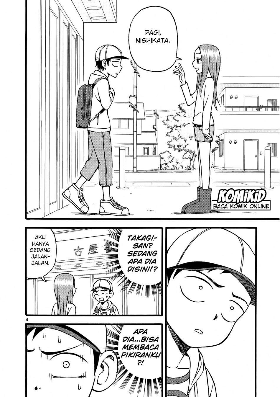 Karakai Jouzu no Takagi-san Chapter 9 Gambar 5