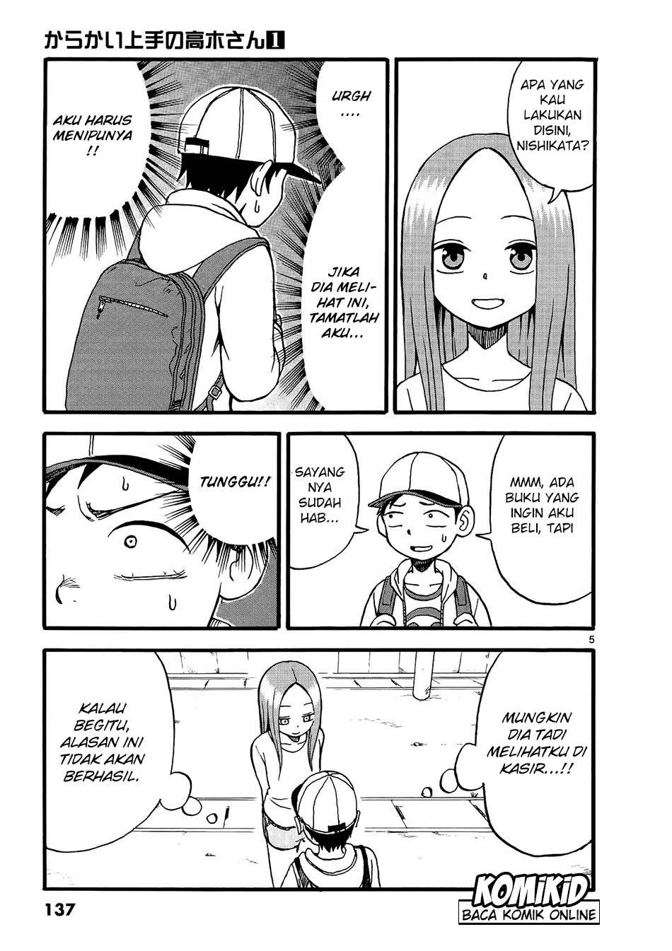 Karakai Jouzu no Takagi-san Chapter 9 Gambar 6