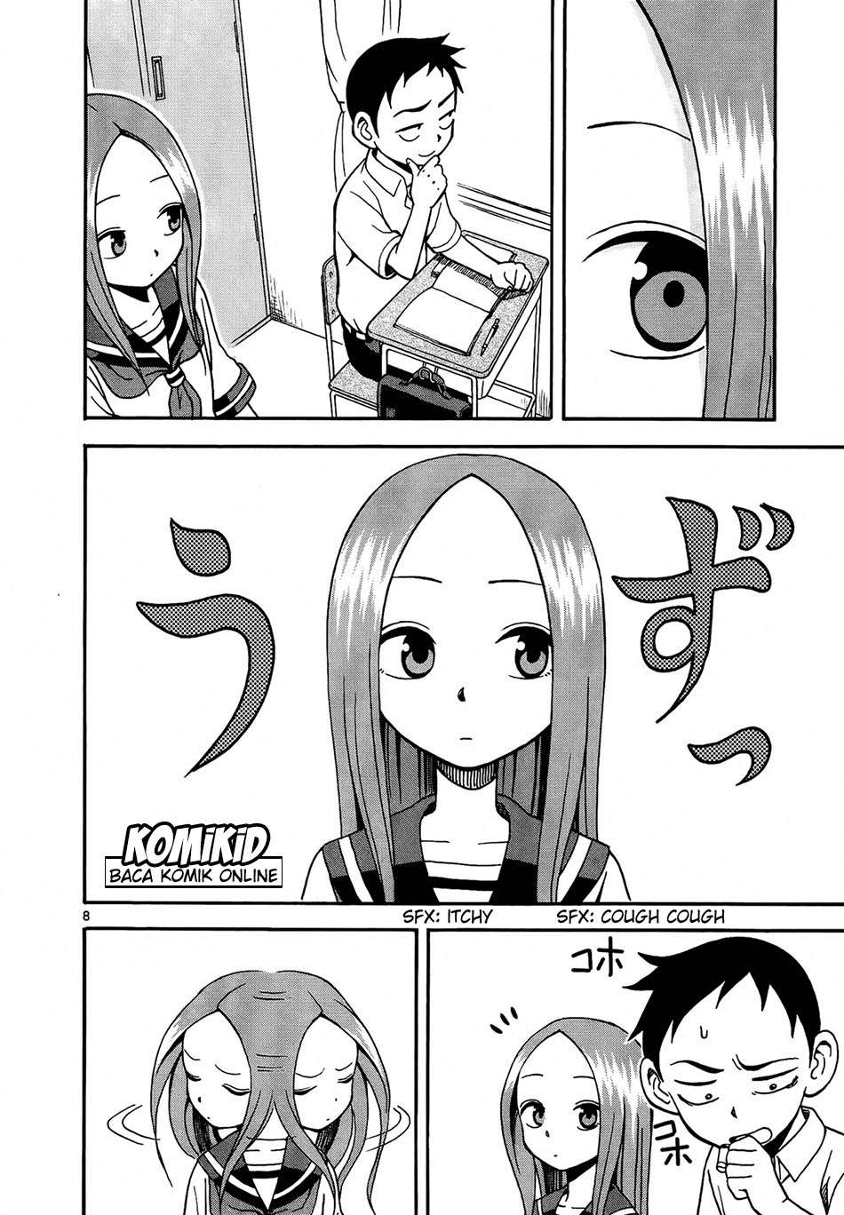 Karakai Jouzu no Takagi-san Chapter 8 Gambar 9