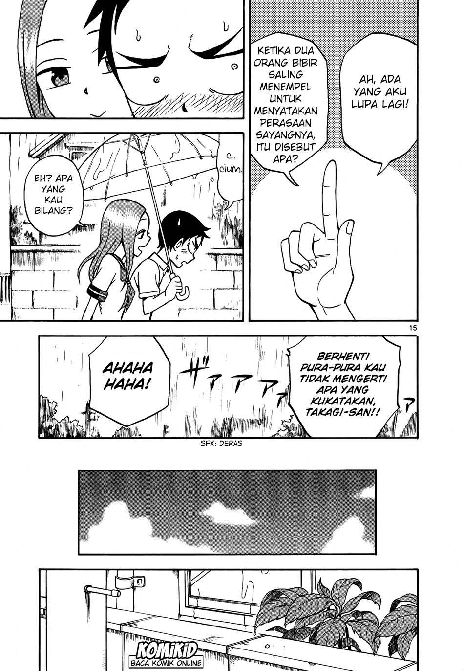 Karakai Jouzu no Takagi-san Chapter 7 Gambar 16