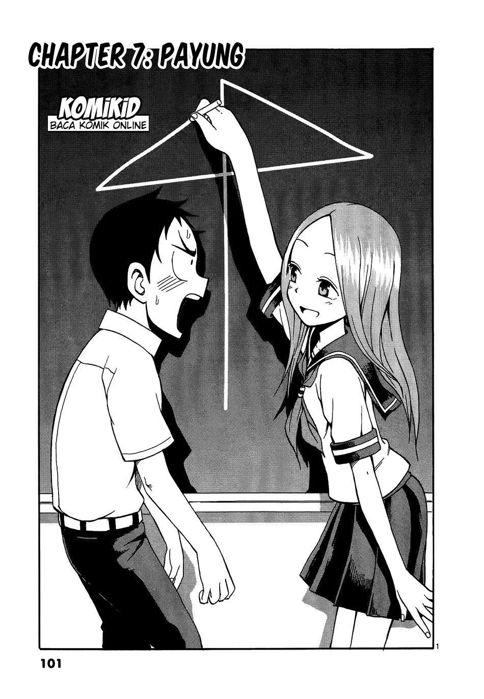 Baca  Karakai Jouzu no Takagi-san Chapter 7 Gambar 2