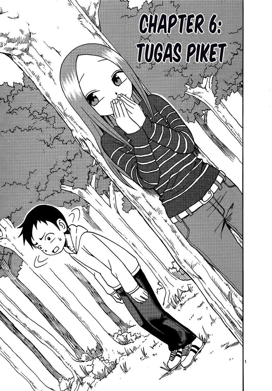 Baca Karakai Jouzu no Takagi-san Chapter 6 Gambar 2