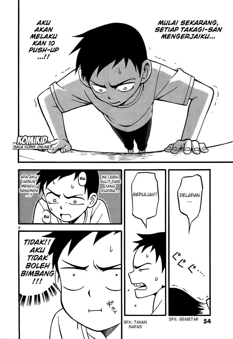 Karakai Jouzu no Takagi-san Chapter 4 Gambar 5