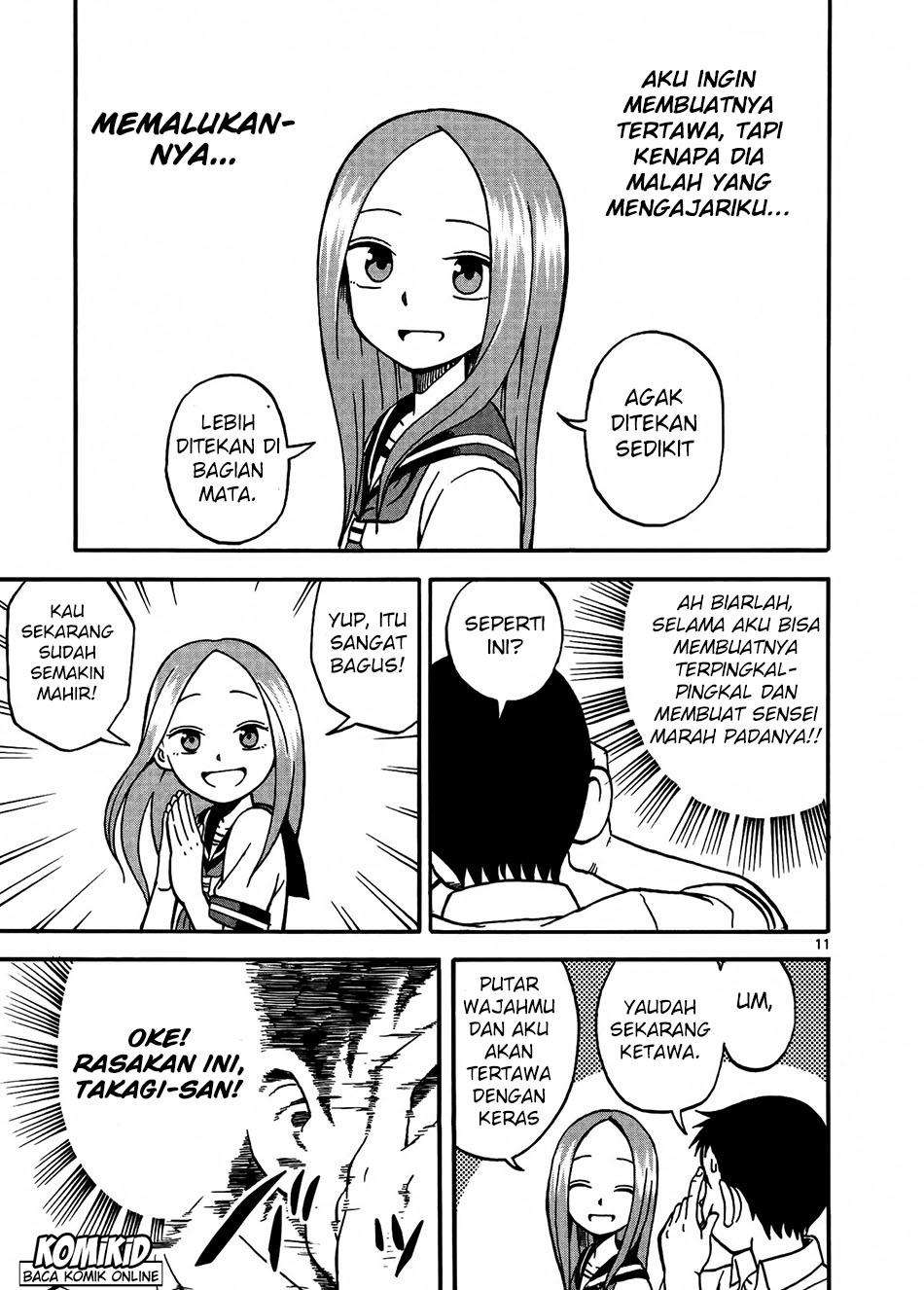 Karakai Jouzu no Takagi-san Chapter 3 Gambar 12
