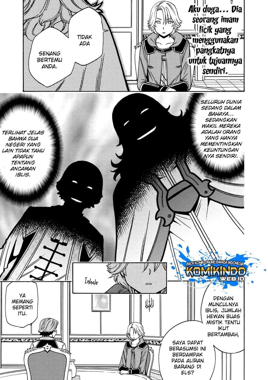 Kenja no Mago Chapter 30 Gambar 14