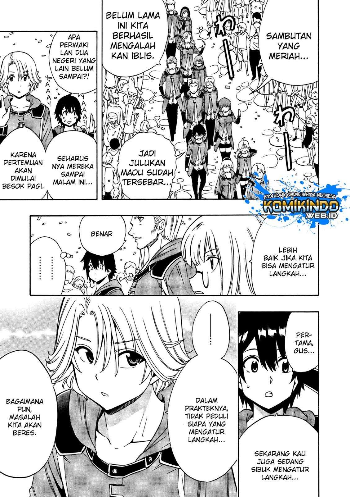Kenja no Mago Chapter 30 Gambar 5