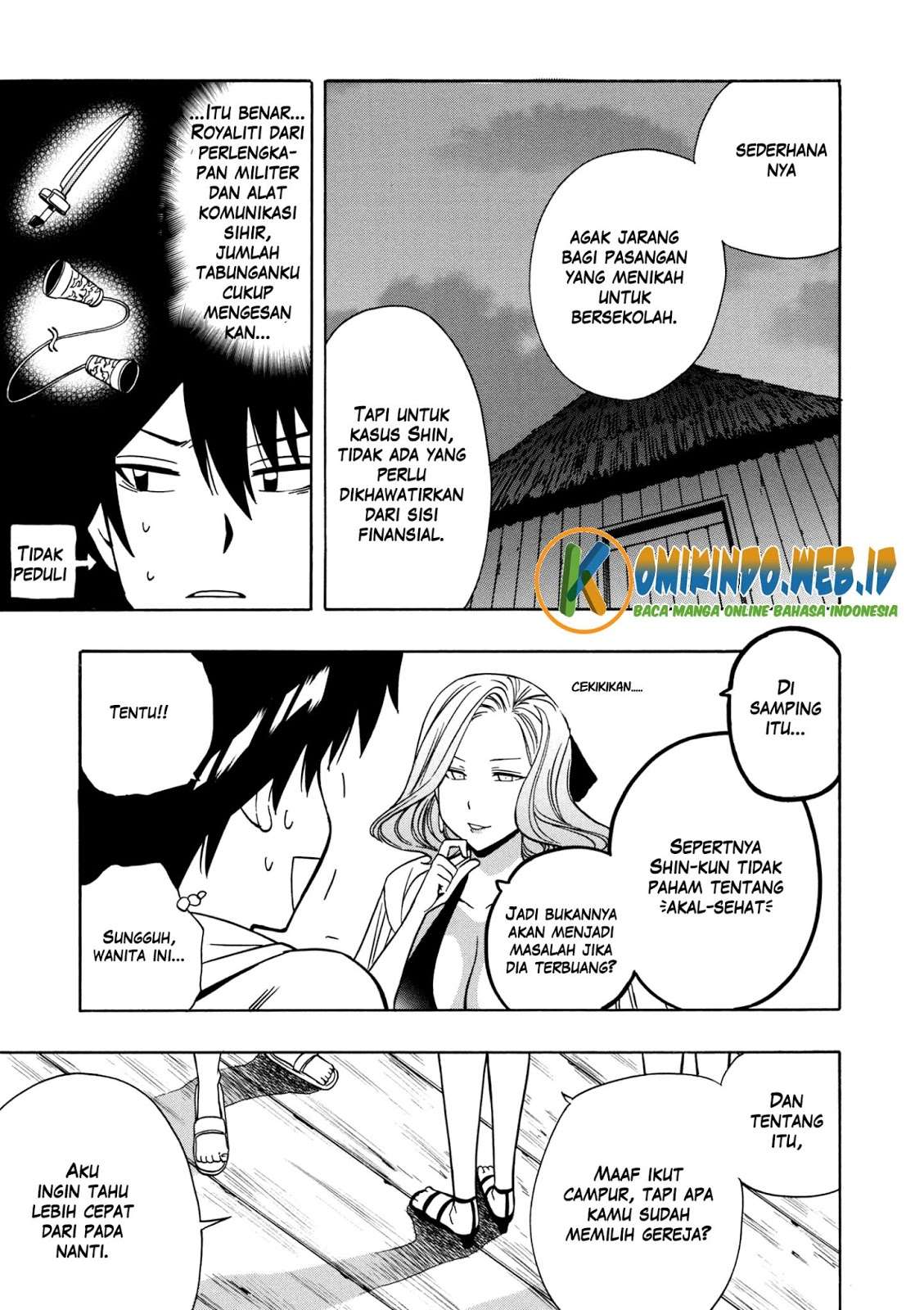 Kenja no Mago Chapter 27 Gambar 11