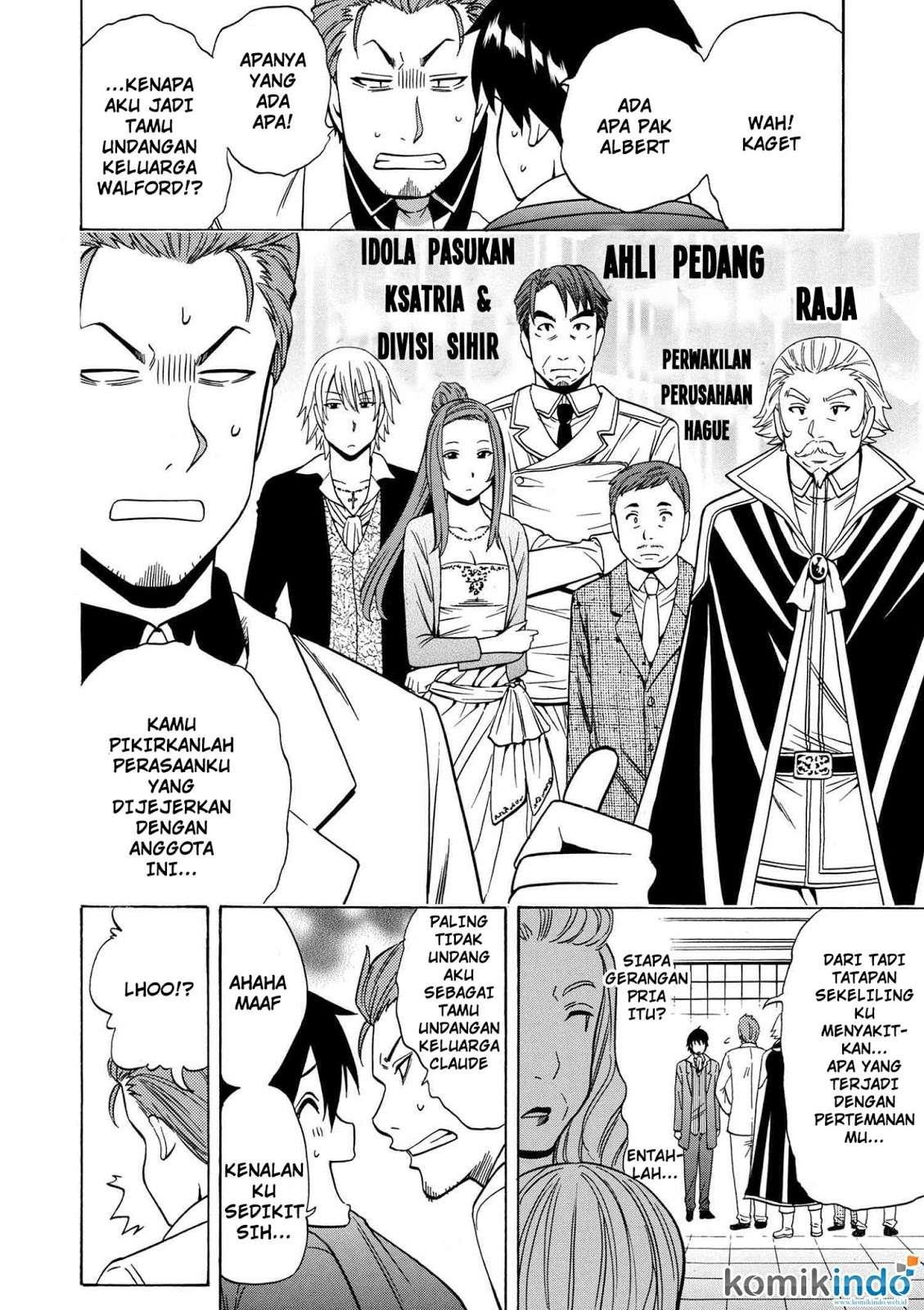 Kenja no Mago Chapter 19.1 Gambar 18