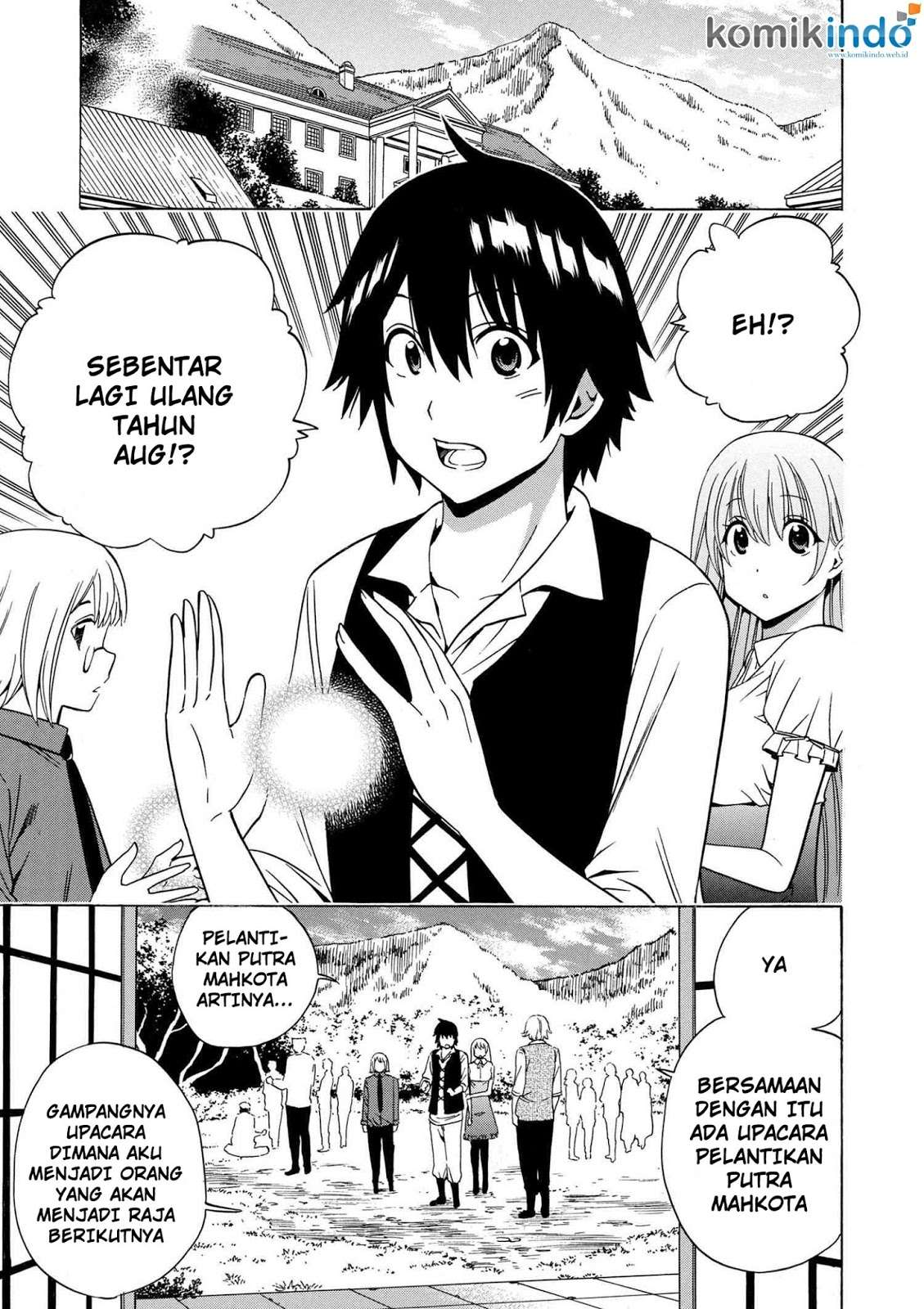 Kenja no Mago Chapter 19.1 Gambar 8