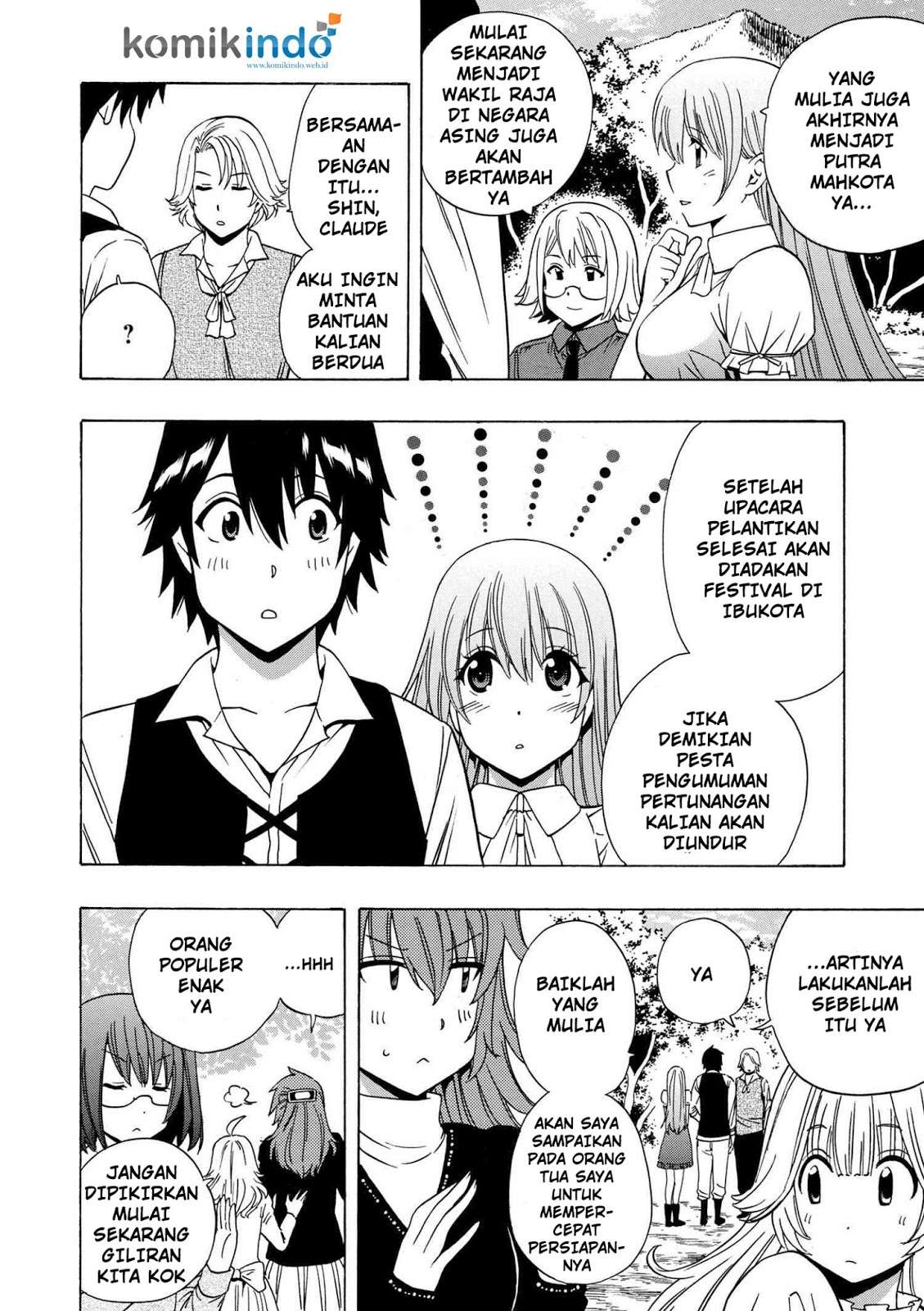 Kenja no Mago Chapter 19.1 Gambar 9