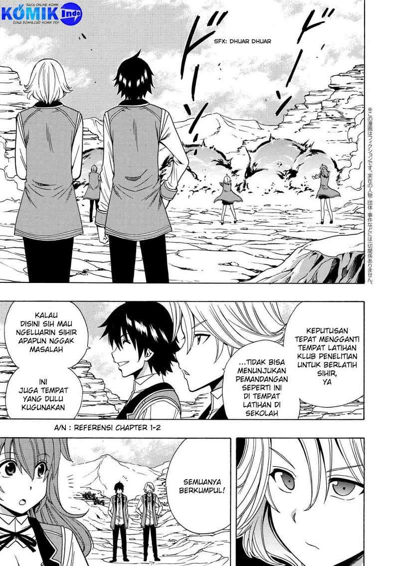 Baca  Kenja no Mago Chapter 14.1 Gambar 2