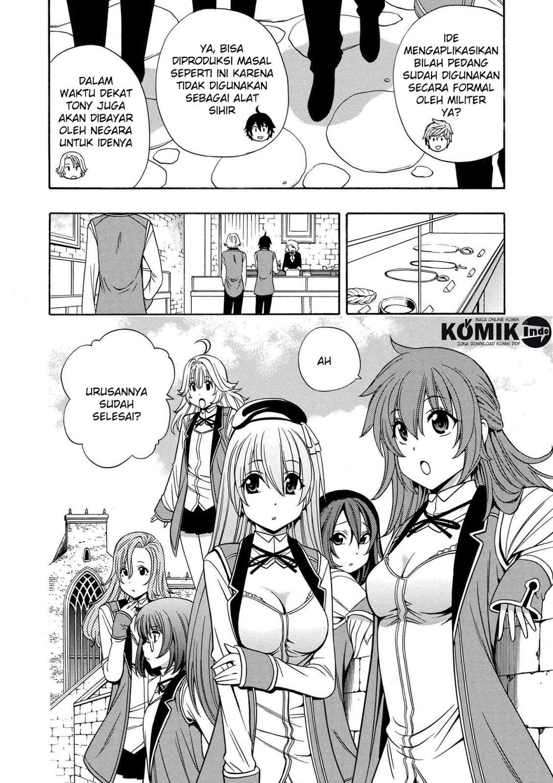 Kenja no Mago Chapter 11 Gambar 3