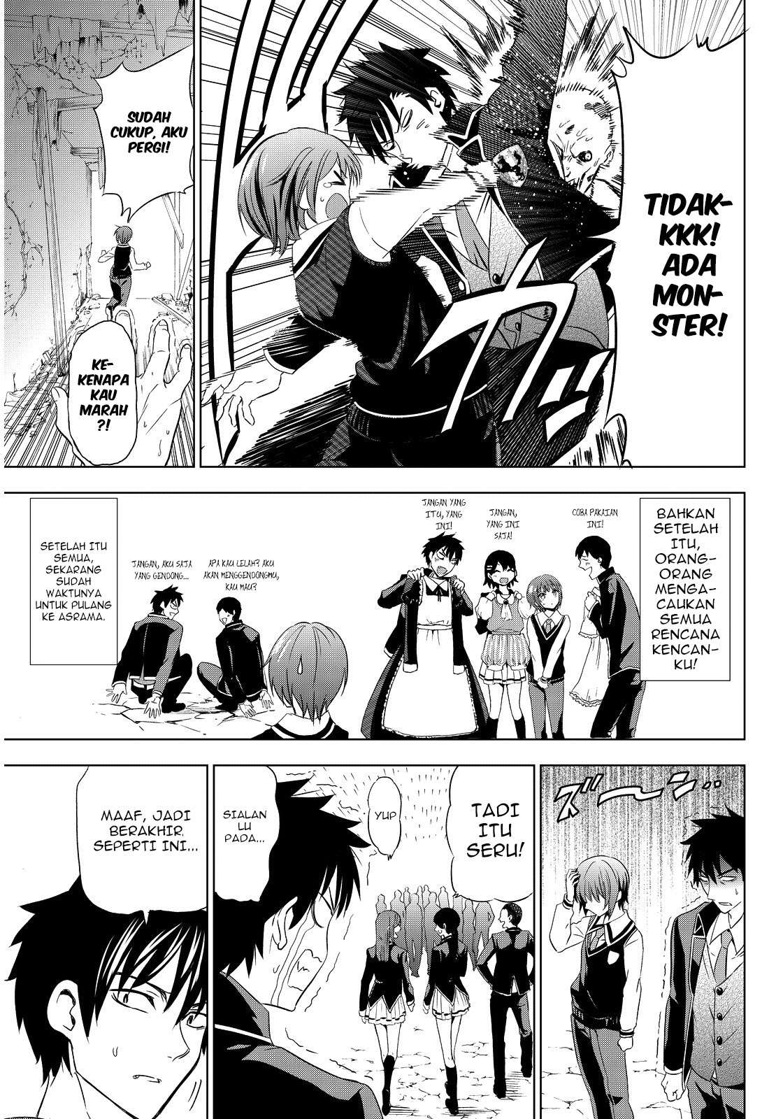 Kishuku Gakkou no Juliet Chapter 3 Gambar 20