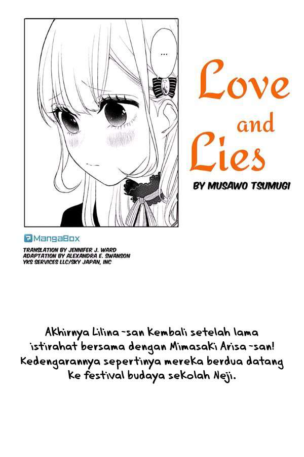 Baca  Koi To Uso Chapter 79 Gambar 2