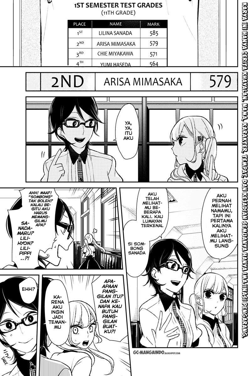 Baca Komik Koi To Uso Chapter 40 Gambar 1