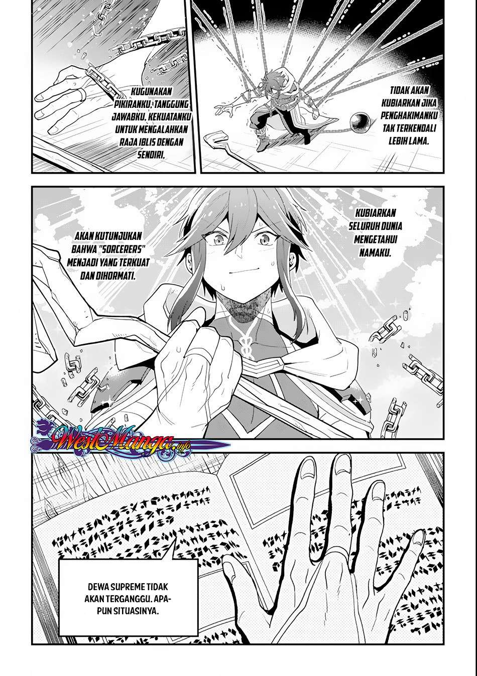 Kouryakuhon o Kushi Suru Saikyou no Mahoutsukai ~”meirei sa sero” to wa Iwa Senai Oreryuu Mao Tobatsu Saizen Ruuto ~ Chapter 1 Gambar 33