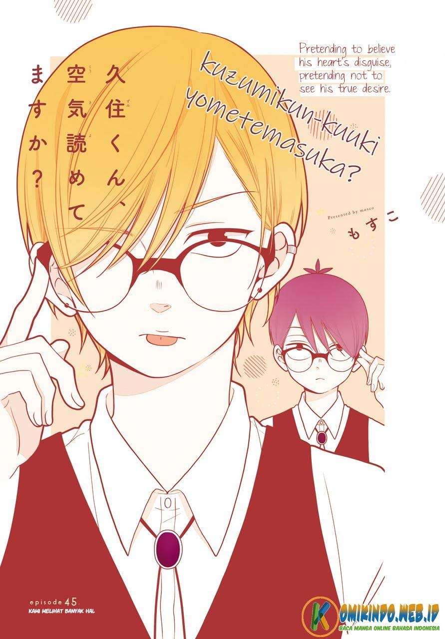 Baca  Kuzumi-kun, Kuuki Yometemasu ka? Chapter 45 Gambar 2