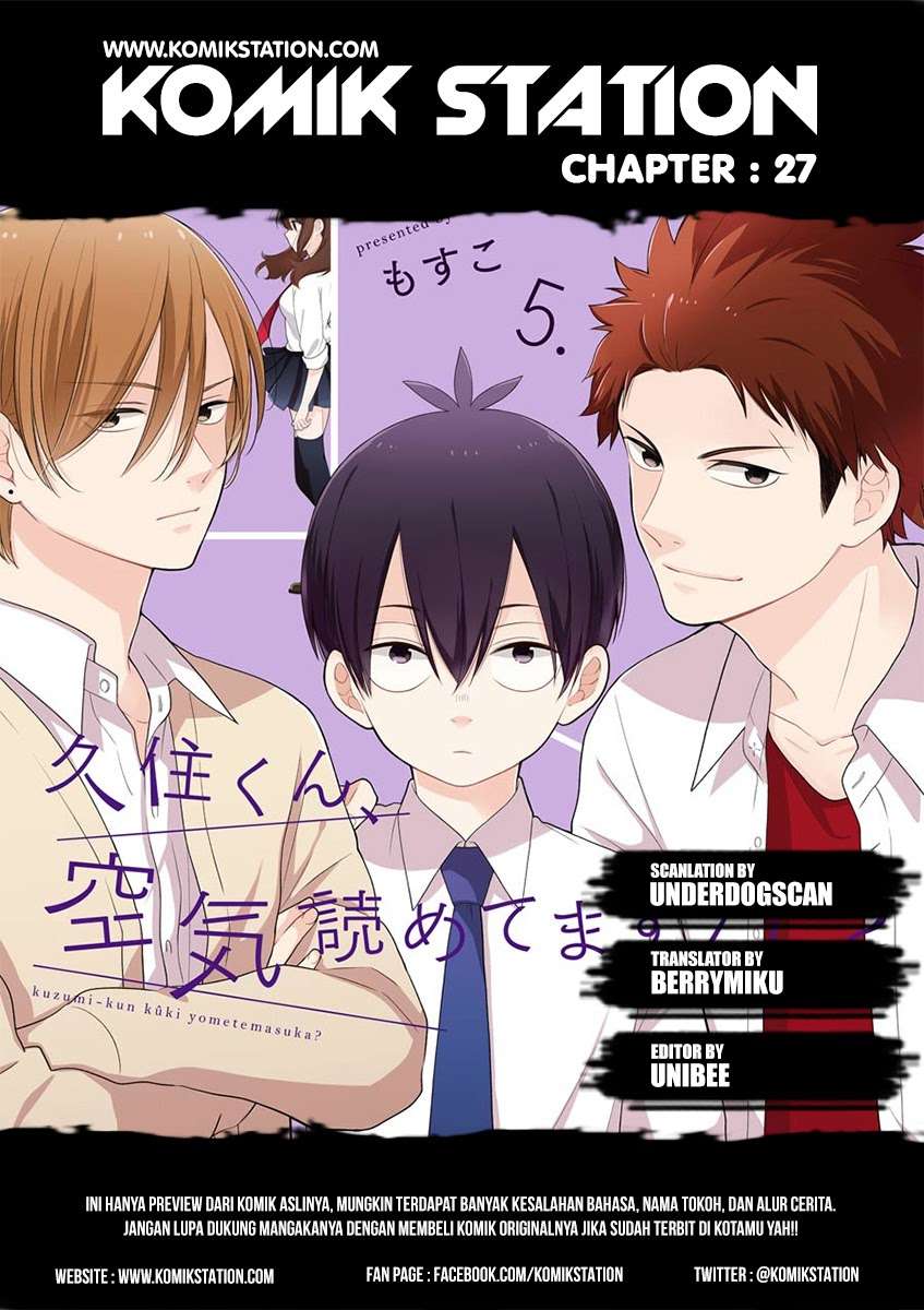 Baca  Kuzumi-kun, Kuuki Yometemasu ka? Chapter 27 Gambar 2