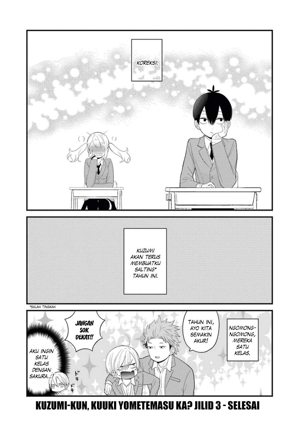 Kuzumi-kun, Kuuki Yometemasu ka? Chapter 18 Gambar 24