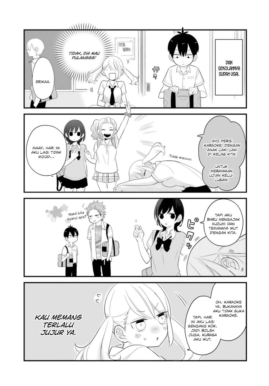 Kuzumi-kun, Kuuki Yometemasu ka? Chapter 4 Gambar 8