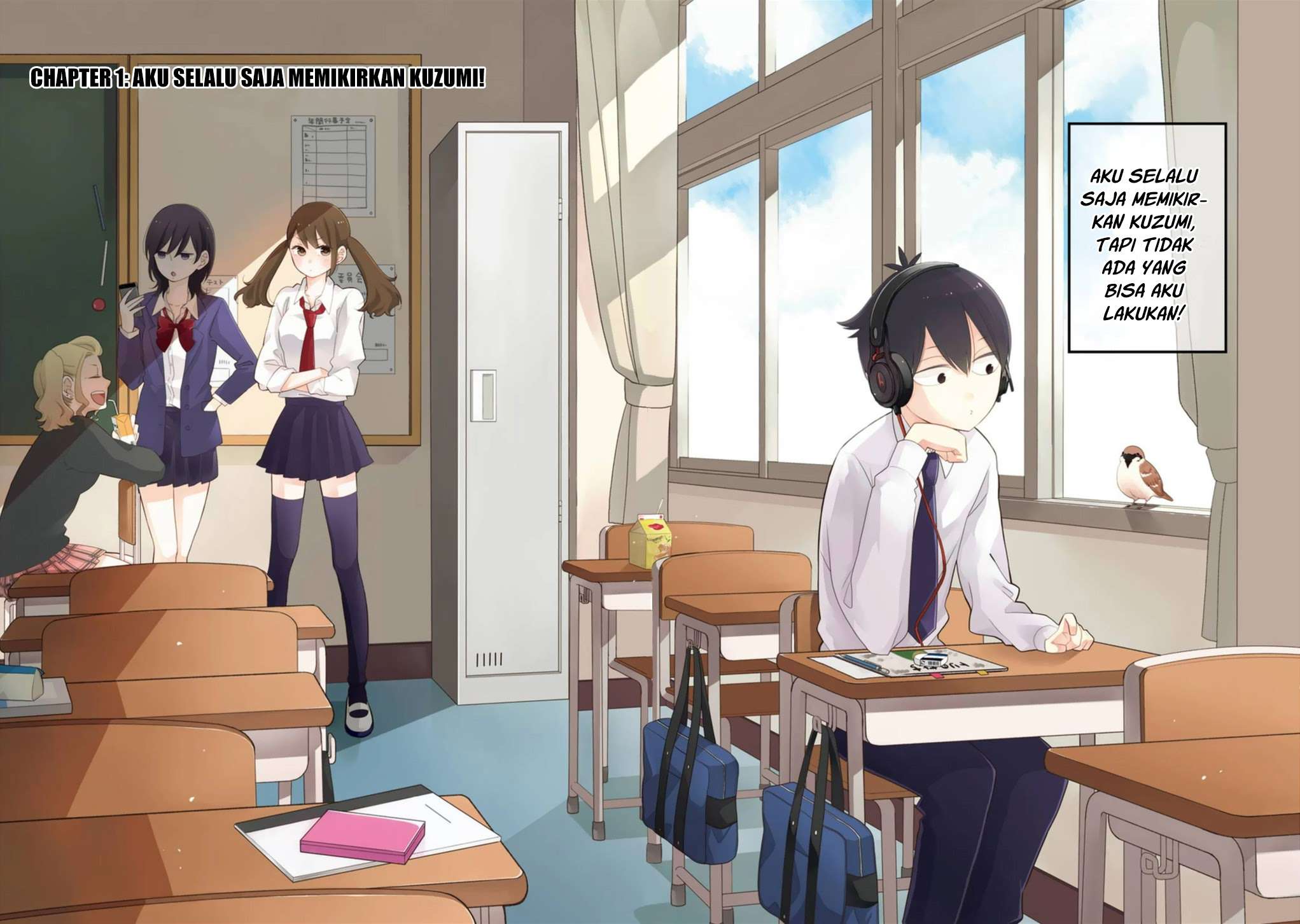 Kuzumi-kun, Kuuki Yometemasu ka? Chapter 1 Gambar 3
