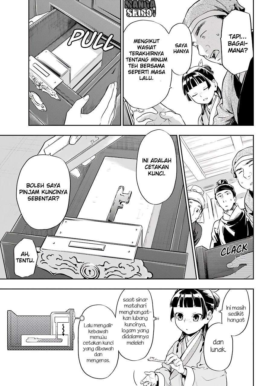 Kusuriya no Hitorigoto Chapter 26 Gambar 31