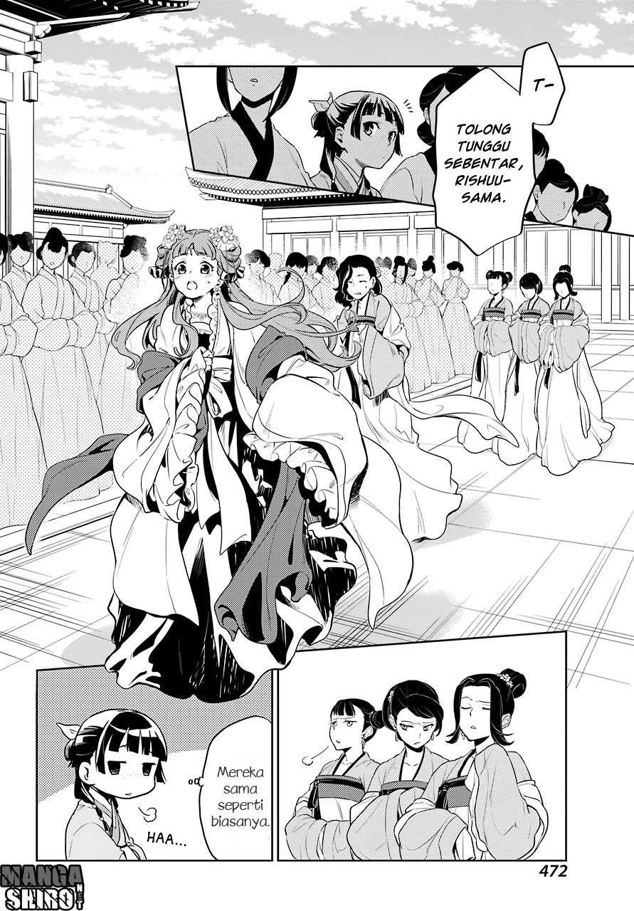 Kusuriya no Hitorigoto Chapter 18 Gambar 27