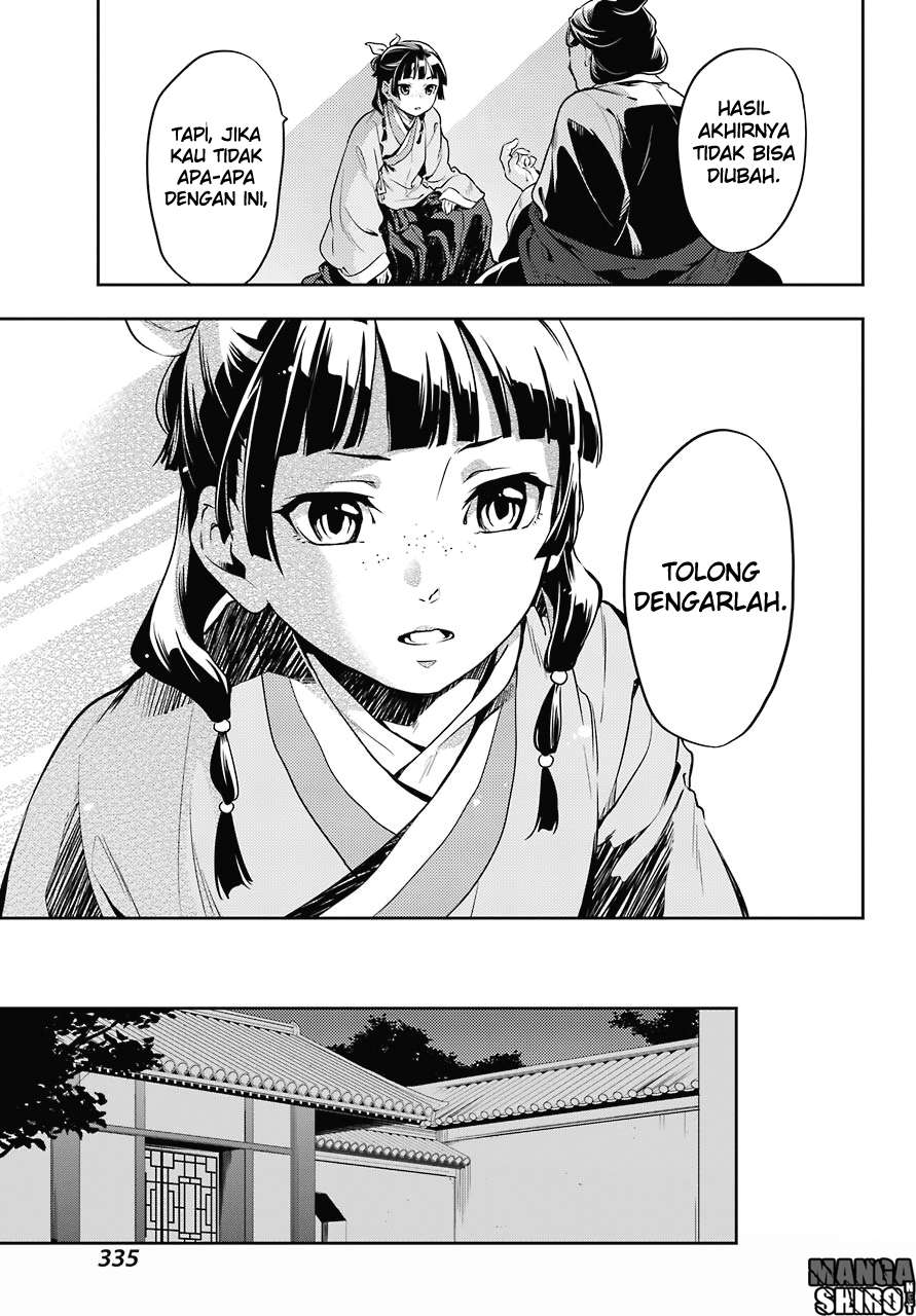 Kusuriya no Hitorigoto Chapter 17 Gambar 33