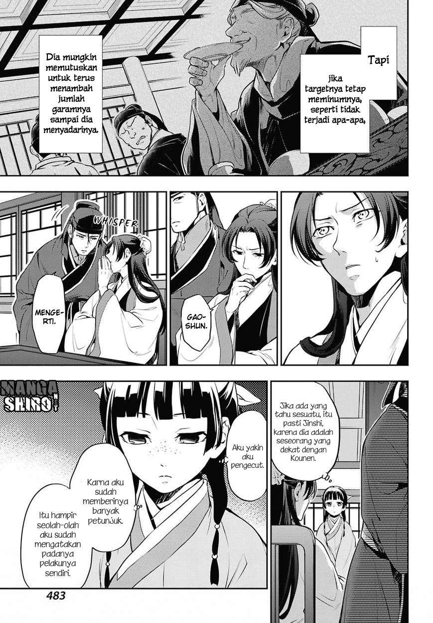 Kusuriya no Hitorigoto Chapter 14 Gambar 10