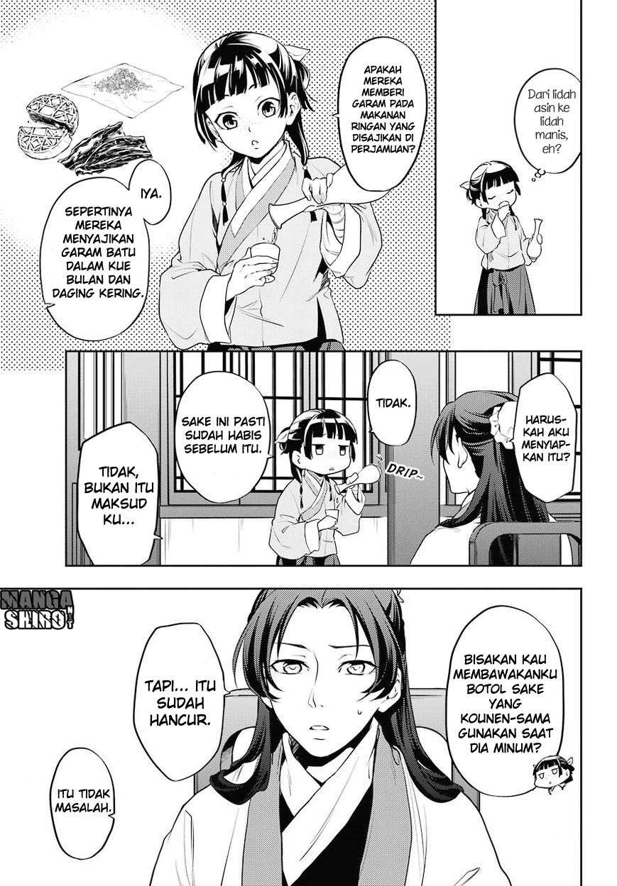 Kusuriya no Hitorigoto Chapter 13 Gambar 31