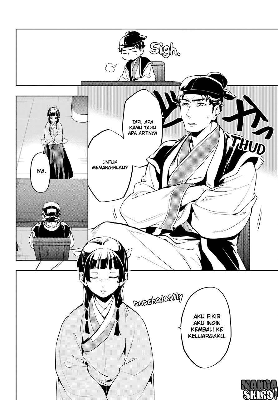 Kusuriya no Hitorigoto Chapter 10 Gambar 17