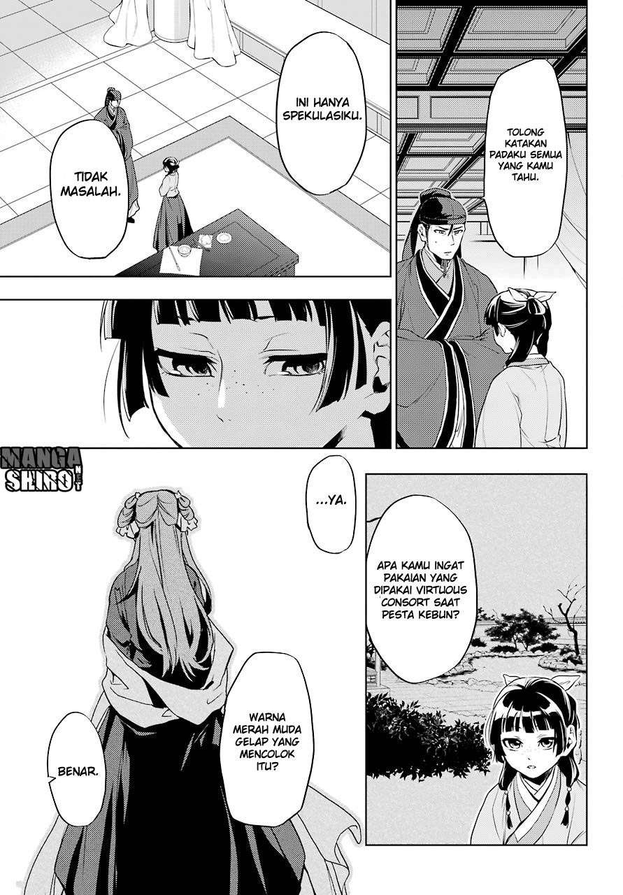 Kusuriya no Hitorigoto Chapter 9 Gambar 23