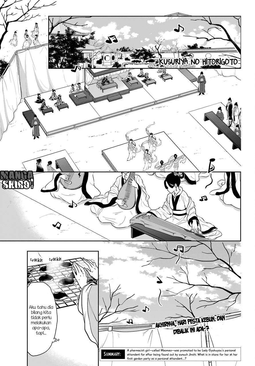 Baca Kusuriya no Hitorigoto Chapter 7 Gambar 2