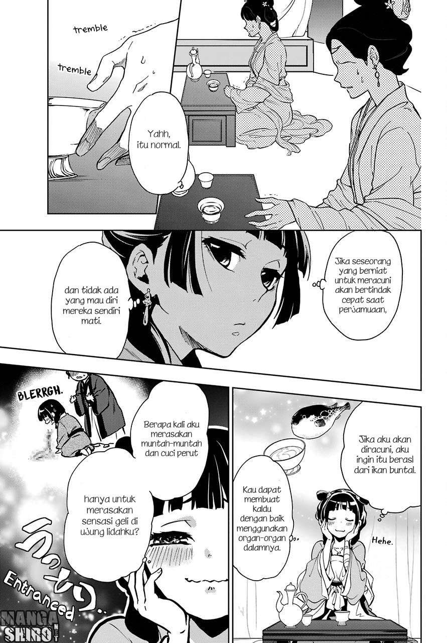 Kusuriya no Hitorigoto Chapter 7 Gambar 35