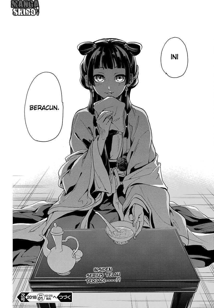 Kusuriya no Hitorigoto Chapter 7 Gambar 46