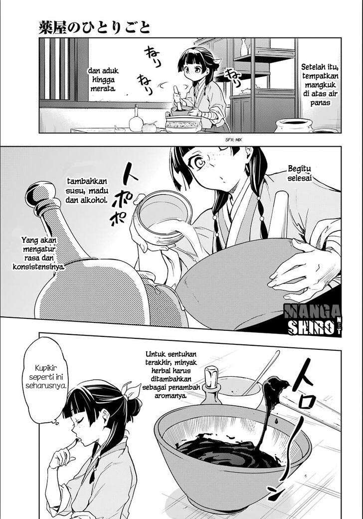 Kusuriya no Hitorigoto Chapter 3 Gambar 25