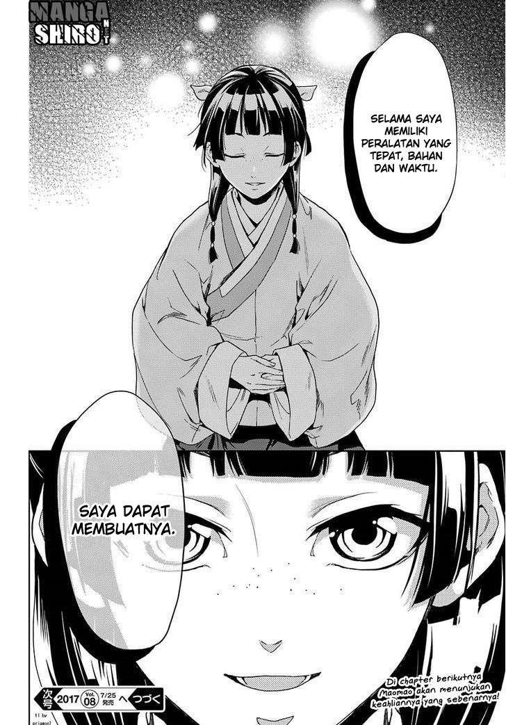 Kusuriya no Hitorigoto Chapter 2 Gambar 38